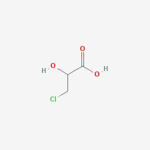 molecular formula C3H5ClO3 B121834 3-氯-2-羟基丙酸 CAS No. 1713-85-5