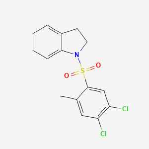 4,5-Dichloro-1-(indolinylsulfonyl)-2-methylbenzene