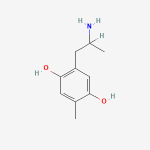 1-(2,5-Dihydroxy-4-methylphenyl)-2-aminopropane