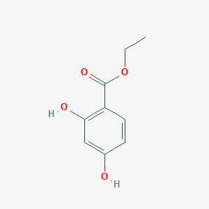 molecular formula C9H10O4 B1218390 2,4-二羟基苯甲酸乙酯 CAS No. 4143-00-4