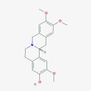 molecular formula C20H23NO4 B1218391 Discretine 