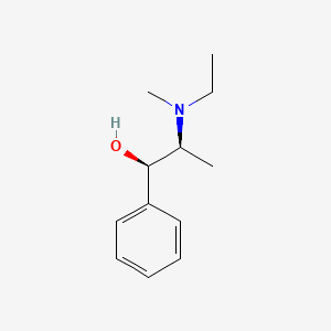 molecular formula C12H19NO B1218399 乙酰甲麻黄碱 CAS No. 48141-64-6