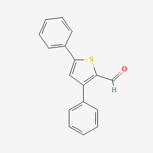 3,5-Diphenylthiophene-2-carbaldehyde