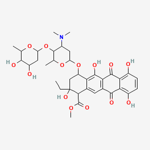 molecular formula C36H45NO14 B1218407 Collinemycin CAS No. 72598-49-3