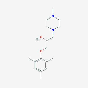 1-(4-Methylpiperazin-1-yl)-3-(2,4,6-trimethylphenoxy)propan-2-ol