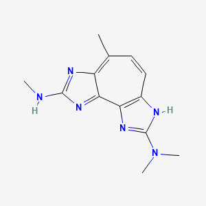 molecular formula C13H16N6 B1218409 帕拉格拉辛 CAS No. 57695-32-6