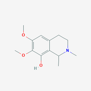 molecular formula C13H19NO3 B1218421 佩洛蒂纳 