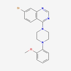 7-Bromo-4-[4-(2-methoxyphenyl)piperazin-1-yl]quinazoline