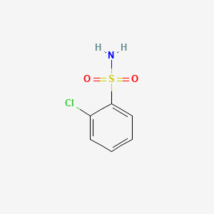 molecular formula C6H6ClNO2S B1218434 2-Chlorobenzenesulfonamide CAS No. 6961-82-6