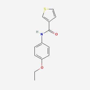 N-(4-ethoxyphenyl)thiophene-3-carboxamide