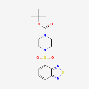 Tert-butyl 4-(2,1,3-benzothiadiazol-4-ylsulfonyl)piperazine-1-carboxylate