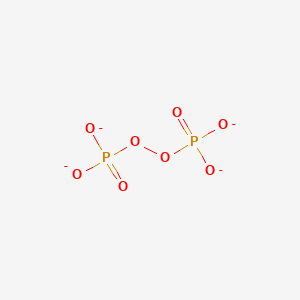 molecular formula O8P2-4 B1218465 Peroxydiphosphate 