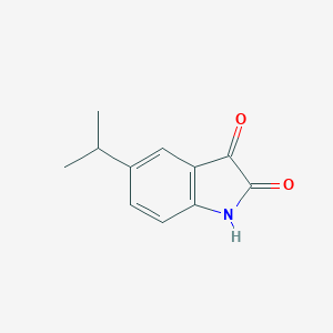 molecular formula C11H11NO2 B121847 5-Isopropyl-1H-indole-2,3-dione CAS No. 150560-58-0