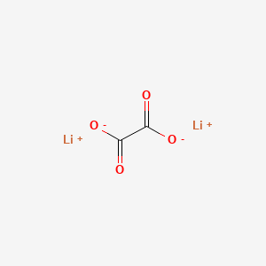 molecular formula C2Li2O4 B1218476 Lithium oxalate CAS No. 553-91-3