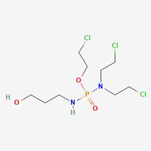 molecular formula C9H20Cl3N2O3P B1218480 Defosfamide CAS No. 3733-81-1