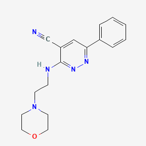 molecular formula C17H19N5O B1218481 Bazinaprine CAS No. 94011-82-2