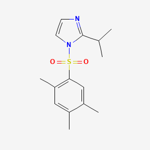 2-(Methylethyl)-1-[(2,4,5-trimethylphenyl)sulfonyl]imidazole