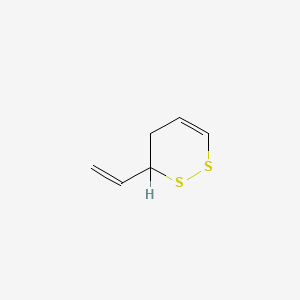 molecular formula C6H8S2 B1218515 3-乙烯基-4H-1,2-二噻吩 CAS No. 62488-53-3
