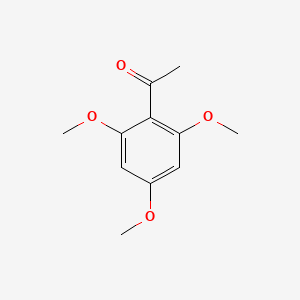 molecular formula C11H14O4 B1218526 2',4',6'-三甲氧基苯乙酮 CAS No. 832-58-6
