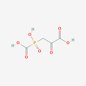 molecular formula C4H5O7P B1218540 Carboxyphosphonopyruvate 