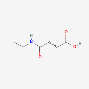 molecular formula C6H9NO3 B1218546 N-Ethylmaleamic acid CAS No. 4166-67-0