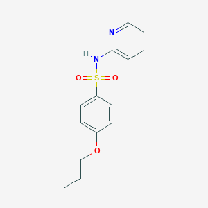 [(4-Propoxyphenyl)sulfonyl]-2-pyridylamine