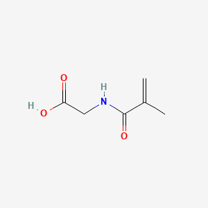 B1218571 N-Methacryloylglycine CAS No. 23578-45-2