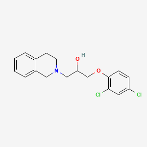 1-(2,4-dichlorophenoxy)-3-(3,4-dihydroisoquinolin-2(1H)-yl)propan-2-ol