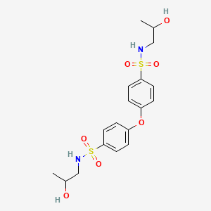 (2-Hydroxypropyl){[4-(4-{[(2-hydroxypropyl)amino]sulfonyl}phenoxy)phenyl]sulfo nyl}amine