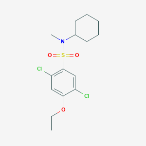 [(2,5-Dichloro-4-ethoxyphenyl)sulfonyl]cyclohexylmethylamine