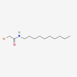 molecular formula C12H24BrNO B1218636 2-溴-N-癸基乙酰胺 CAS No. 5345-68-6