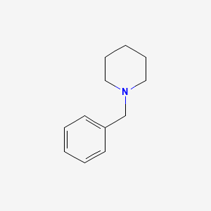 molecular formula C12H17N B1218667 1-苄基哌啶 CAS No. 2905-56-8