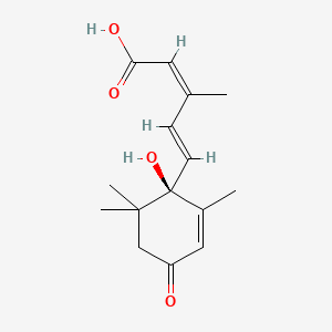 molecular formula C15H20O4 B1218682 脱落酸 CAS No. 14398-53-9