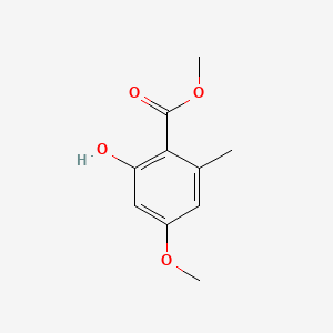 molecular formula C10H12O4 B1218689 香菇素 CAS No. 520-43-4