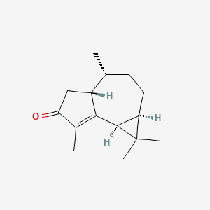 molecular formula C15H22O B1218703 环环色酮 CAS No. 489-45-2
