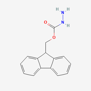 molecular formula C15H14N2O2 B1218707 9-芴甲基咔唑 CAS No. 35661-51-9
