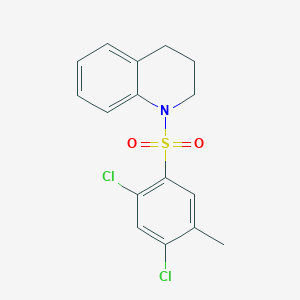 1-(2,4-Dichloro-5-methylbenzenesulfonyl)-1,2,3,4-tetrahydroquinoline