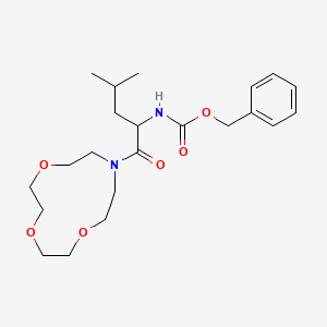 [3-Methyl-1-(1,4,7-trioxa-10-aza-cyclododecane-10-carbonyl)-butyl]-carbamic acid