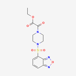 Ethyl [4-(2,1,3-benzoxadiazol-4-ylsulfonyl)piperazin-1-yl](oxo)acetate