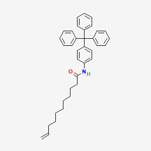 Undec-10-enoic acid (4-trityl-phenyl)-amide