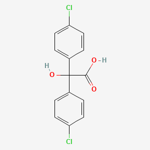 molecular formula C14H10Cl2O3 B1218733 4,4'-二氯苯基乙酸 CAS No. 23851-46-9