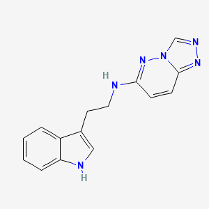 N-[2-(1H-indol-3-yl)ethyl][1,2,4]triazolo[4,3-b]pyridazin-6-amine