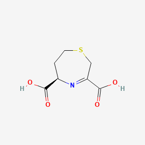 molecular formula C7H9NO4S B1218741 Cystathionine ketimine CAS No. 87254-95-3