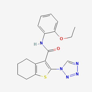 N-(2-ethoxyphenyl)-2-(1H-tetrazol-1-yl)-4,5,6,7-tetrahydro-1-benzothiophene-3-carboxamide