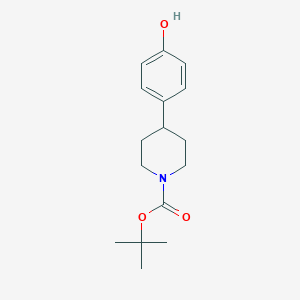 molecular formula C16H23NO3 B121876 叔丁基 4-(4-羟基苯基)哌啶-1-羧酸酯 CAS No. 149377-19-5