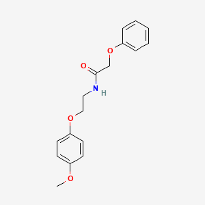 N-[2-(4-methoxyphenoxy)ethyl]-2-phenoxyacetamide