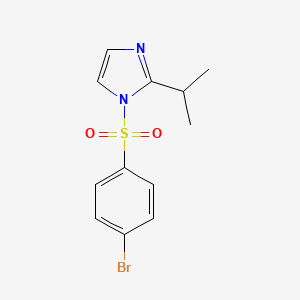 4-Bromo-1-{[2-(methylethyl)imidazolyl]sulfonyl}benzene