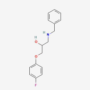 1-(Benzylamino)-3-(4-fluorophenoxy)propan-2-ol