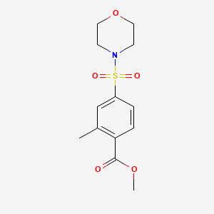 Benzoic acid, 2-methyl-4-(4-morpholinylsulfonyl)-, methyl ester