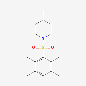 4-Methyl-1-(2,3,5,6-tetramethyl-benzenesulfonyl)-piperidine